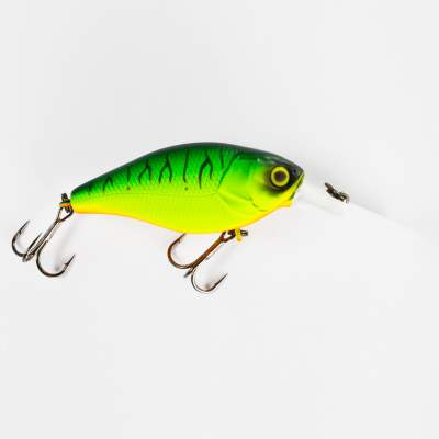 Illex Crankbait DD (Deep Diving) Cherry 55 Wobbler Mat Tiger, - 5,5cm - Mat Tiger - 11,2g - 1Stück