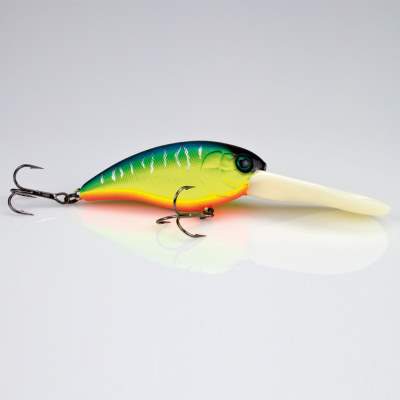 Illex Mascle Deep 4+ Skull Shell BBT, - 7cm - Blue Black Tiger - 21,5g - 1Stück