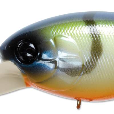 Illex Mascle Deep 4+ Skull Shell BBC 7cm - Bone Blue Craw - 21,5g - 1Stück