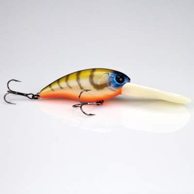 Illex Mascle Deep 4+ Skull Shell BBC, - 7cm - Bone Blue Craw - 21,5g - 1Stück