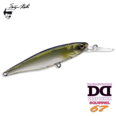 Illex Squirrel 76 SP - Twitchbait 7,6cm - SG Ayu - 8,6g - 1Stück