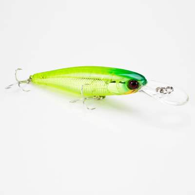 Illex Twitchbait Squirrel 76 SP Wobbler NF Lime Chart, - 7,6cm - NF Lime Chart - 8,6g - 1Stück