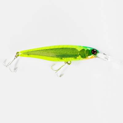 Illex Twitchbait Squirrel 76 SP Wobbler NF Lime Chart, - 7,6cm - NF Lime Chart - 8,6g - 1Stück