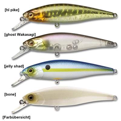 Illex Squad Minnow 80 SP 82 HLP 8,2cm - HL pike - 9,7g - 1Stück