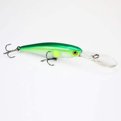 Illex Twitchbait Super DD Squirrel 79 SP Wobbler FG Green Back Silver 7,9cm - FG Green Back Silver - 11,2g - 1Stück