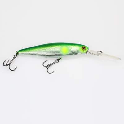 Illex Twitchbait Super DD Squirrel 79 SP Wobbler FG Green Back Silver, 7,9cm - FG Green Back Silver - 11,2g - 1Stück