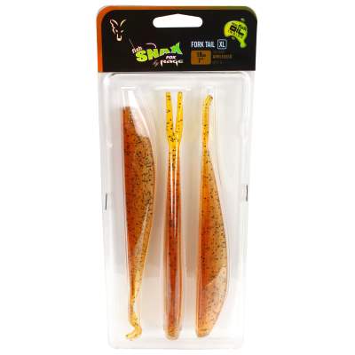 Fox Rage Fork Tail Gummifisch 18,0cm Appleseed UV 18,00cm - Appleseed UV - 3Stück
