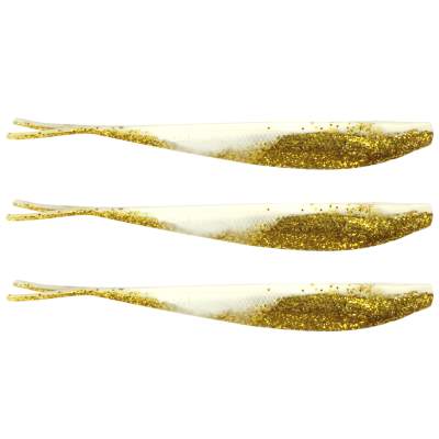 Fox Rage Fork Tail Gummifisch, 18,00cm - Gold Glitter - 3Stück