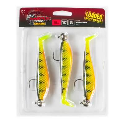 Fox Rage Zander Pro Shad 10cm Loaded 10g 3/0 Natural Perch