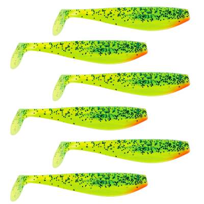 Fox Rage Zander Pro Shad Gummifisch 7,5cm Lemon Tiger UV,