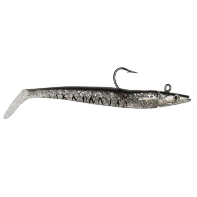 Team Deep Sea Sandeel Shad, Black stripes - 12cm - 16g