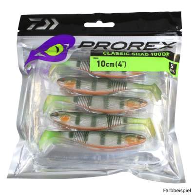 Daiwa Prorex Classic Shad 100DF ZB FT 10cm - firetiger - 5Stück