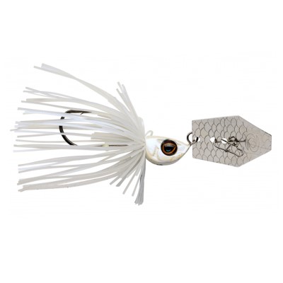 Illex Crazy Crusher Chatterbait Pearl Bone - 7g - sinkend