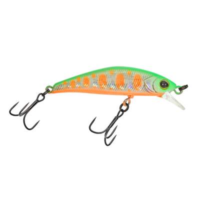 Illex Tricoroll 43 SHW, Green Orange Yamame - 4,3cm - 3,0g - 1Stück