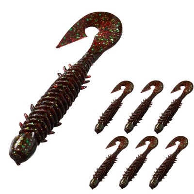 Illex Jackall Wobbring - Creature Bait 7,1cm - 6Stück - June Bug
