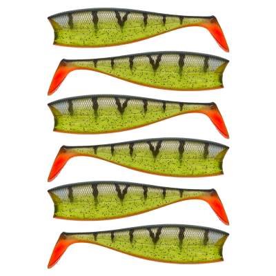 Illex Nitro Shad Gummifische 9cm - Ghost Perch - 7.5g - 6 Stück