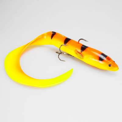 Savage Gear Real Eel (Loose Body), 2 Stück 20cm, 27g + 5g Jigkopf + Stinger, Golden Ambulance 20cm - Golden Ambulance - 27 + 5g - 2+1Stück