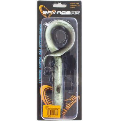Savage Gear Real Eel (Ready to fish), 1 Stück 30cm, 80g, Black Green Pearl 30cm - Black Green Pearl - 80g - 1Stück