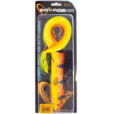 Savage Gear Real Eel (Ready to fish), 1 Stück 40cm, 165g, Golden Ambulance, - 40cm - Golden Ambulance - 165g - 1Stück