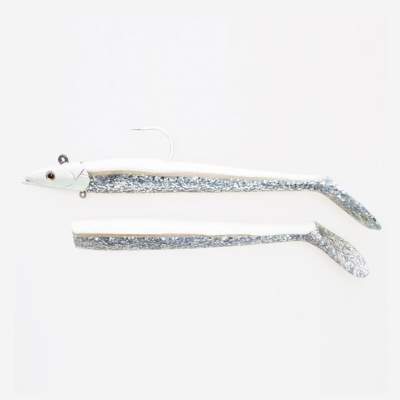 Savage Gear Saltwater Sandeel, 17cm, 65g, 2 bodies & 1 Head, Real Pearl 17cm - Real Pearl - 65g - 2+1Stück