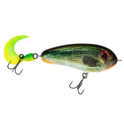 Senshu Realistic Tail Jerk Jerkbait 11.5cm - Green Bass - 60g - 1 Stück