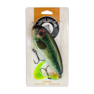 Senshu Realistic Tail Jerk, 11.5cm - Green Bass - 60g - 1 Stück