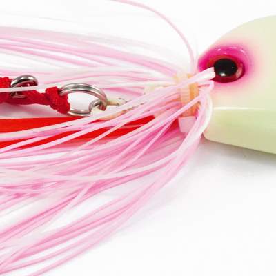 Team Deep Sea Fathead II Squid Jig 100 FB, - Fluo Baby - 100g - 1Stück