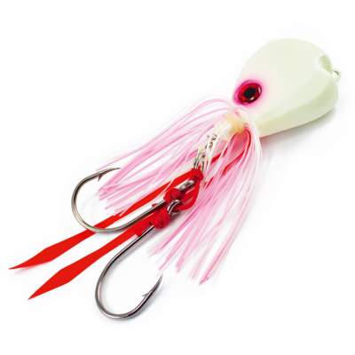 Team Deep Sea Fathead II Squid Jig 200 FB Fluo Baby - 200g - 1Stück