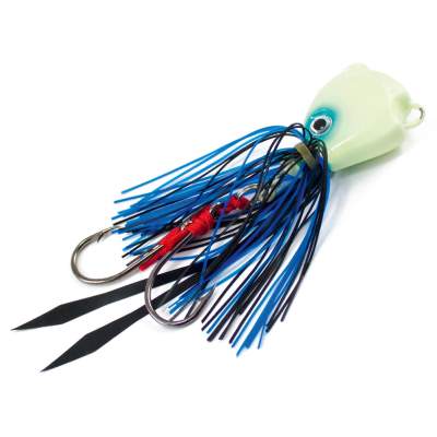 Team Deep Sea Fathead II Squid Jig 100 AF, - Angel Fluo - 100g - 1Stück