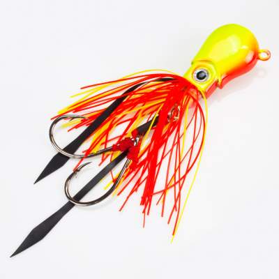 Team Deep Sea Brainpower V2 Squid Jig 120g Sunburst, Sunburst - 120g - 1Stück