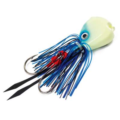 Team Deep Sea Fathead II Squid Jig 200 AF, - Angel Fluo - 200g - 1Stück