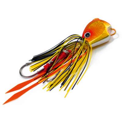 Team Deep Sea Fathead II Squid Jig 100 HF, - Holo Fire - 100g - 1Stück