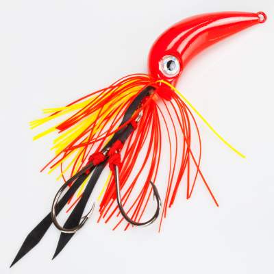 Team Deep Sea Octopy Squid Jig 150g Japanrot, Japanrott - 150g - 1Stück