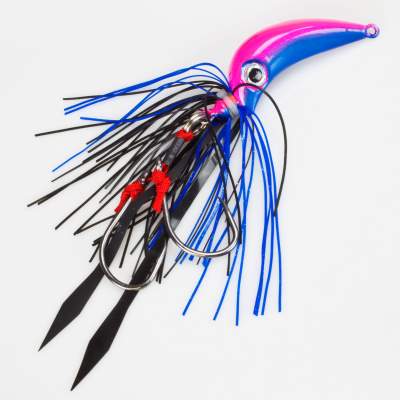 Team Deep Sea Octopy Squid Jig 80g Purple Sea, Purple Sea - 80g - 1Stück