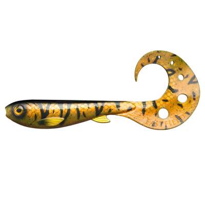 Eastfield Lures Wingman Curly Softbait 22cm Motoroil Burbot,