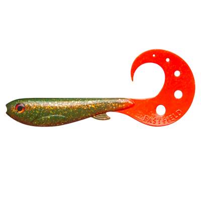 Eastfield Lures Wingman Curly Softbait 22cm Motoroil Hot tail