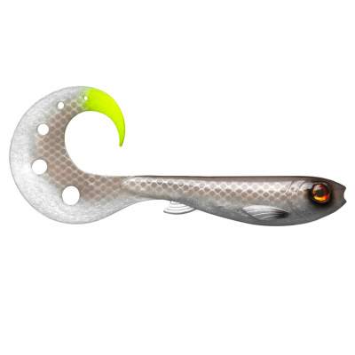 Eastfield Lures Wingman Curly Softbait 22cm Limited Salt´n´Pepper Chartreuse Tail,