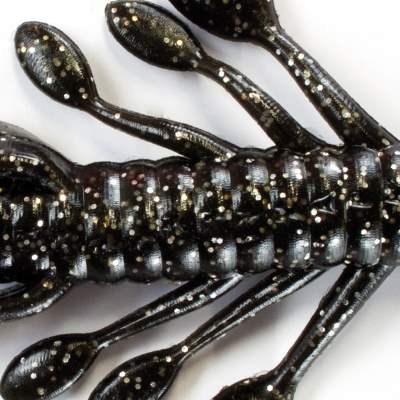 Angel Domäne Master Hog Crab, 10,5cm, Smoke glitter 10,5cm - Smoke glitter - 1Stück