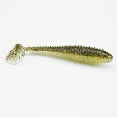 Keitech Swing Impact Fat 3,8 Gold Flash Minnow, Gold Flash Minnow - 9,5cm - 6 Stück