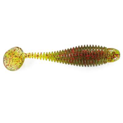 Lunker City Grubster 2,75 WRF Watermelon Red Flake - 7,2cm - 10 Stück