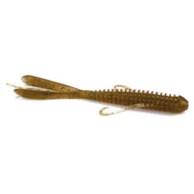 Keitech Hog Impact 3,5 Creaturebaits Sahara Olive Flakes - 10 Stück