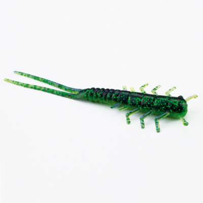 Lunker City HellGies 3,0 JBLB June Bug Lime Belly - 7,5cm - 20 Stück