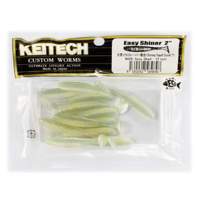 Keitech Easy Shiner 2 Gummifische 2 - 5,4cm - 1g - Sexy Shad - 12Stück