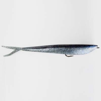 Lunker City Fin-S Fish 10,0 Black Ice, - 25,0cm - Black Ice - 3 Stück