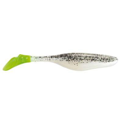 Bass Assassin Sea Shad Silver Phantom Chartreuse Tail - 15cm - 4 Stück