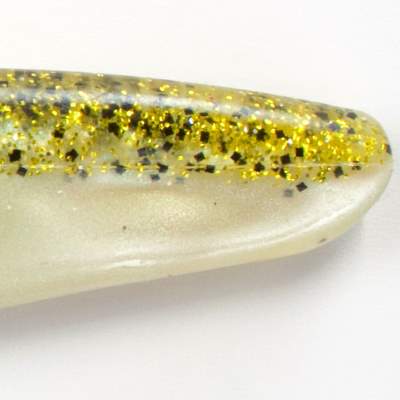 Bass Assassin Sea Shad 6,0 SPGR Salt&Pepper Gold Ph./Red TL- 15cm - 4 Stück