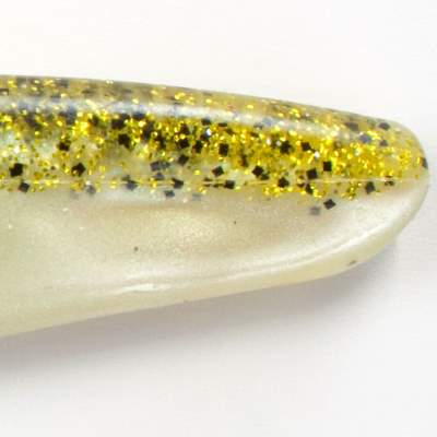 Bass Assassin Sea Shad 6,0 SPGR, - Salt&Pepper Gold Ph./Red TL- 15cm - 4 Stück