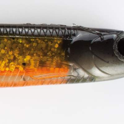 Nories Spoon Tail Shad 6,0 ST04, - Smoke Orange - 15,2cm - 5 Stück