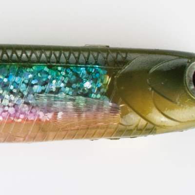 Nories Spoon Tail Shad 6,0 ST06 Rainbow Ayu - 15,2cm - 5 Stück