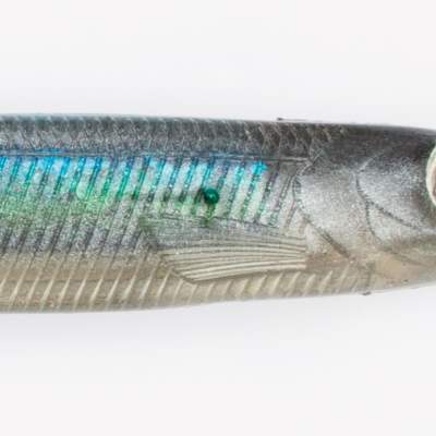 Nories Spoon Tail Shad 4,5 ST02 Silver Blue Shad - 11,4cm - 6 Stück